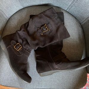 White Mountain Brown Suede “Loveable” Boots